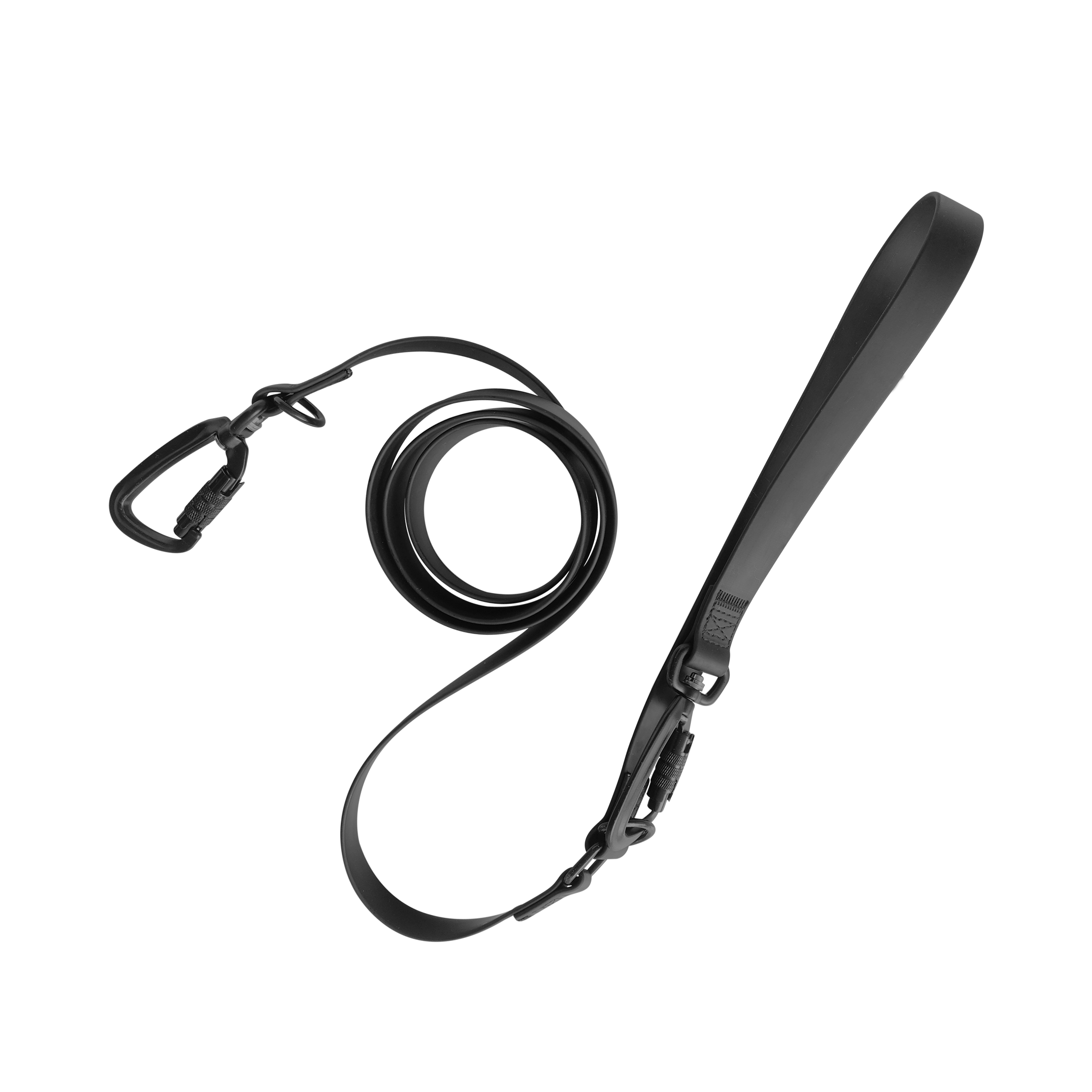 Mellem X waterproof hands free dog leash convertible Black leash
